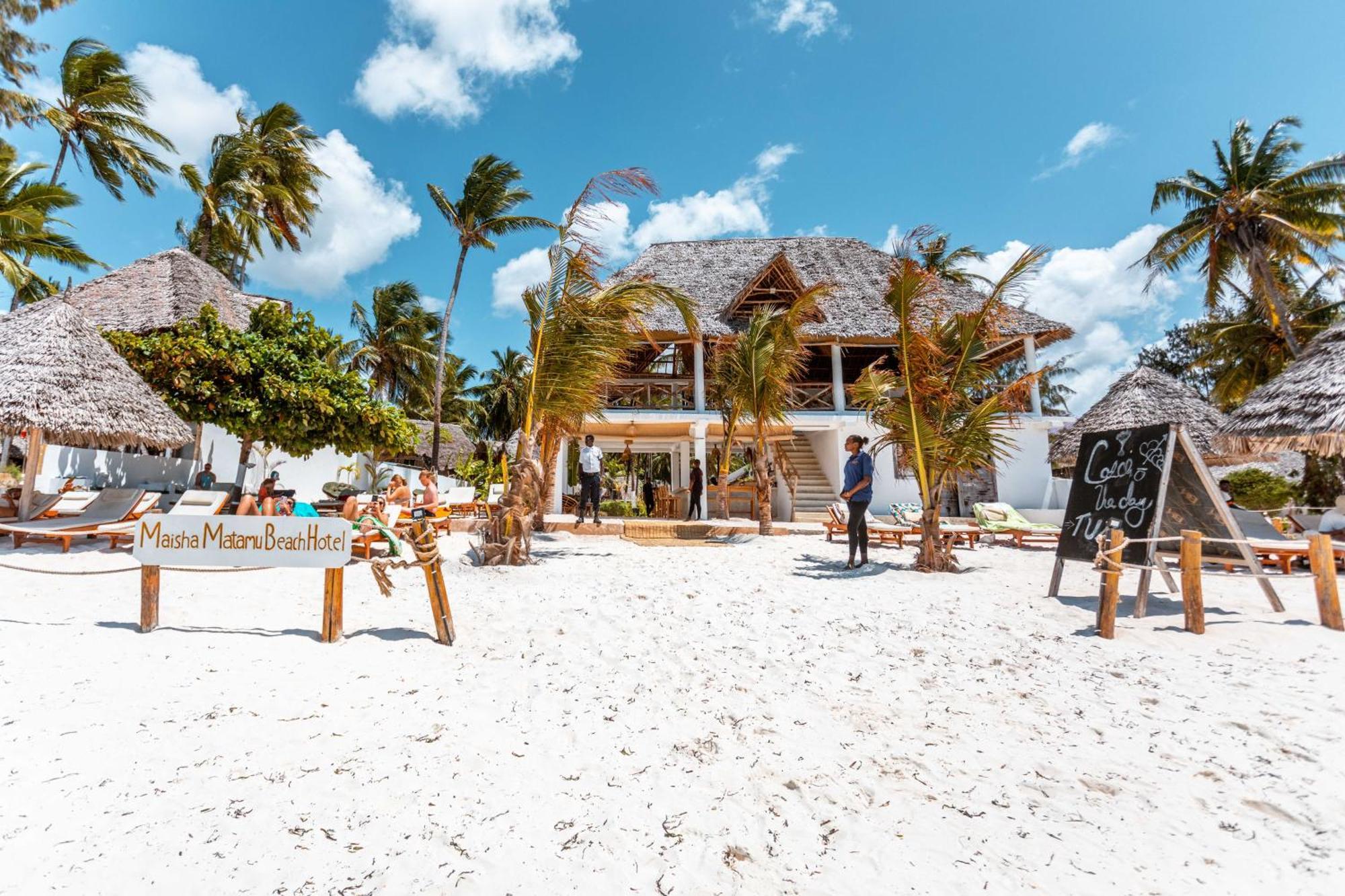 Maisha Matamu Beach Hotel Paje Exterior foto