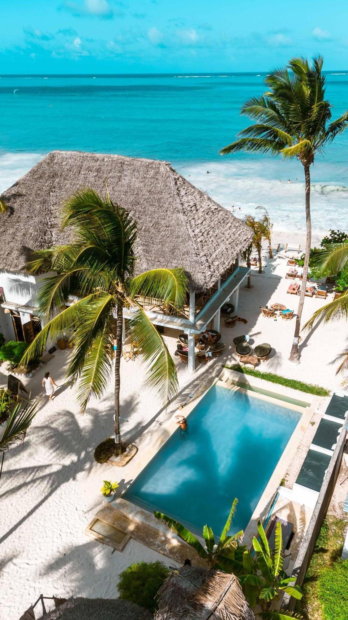 Maisha Matamu Beach Hotel Paje Exterior foto